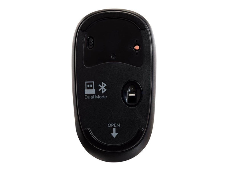 V7 MW550BT - mouse - Bluetooth 2.4 GHz - black - Maus (Schwarz)
