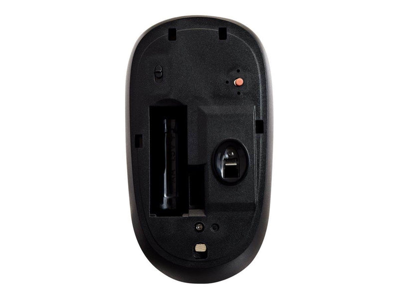 V7 MW550BT - mouse - Bluetooth 2.4 GHz - black - Maus (Schwarz)