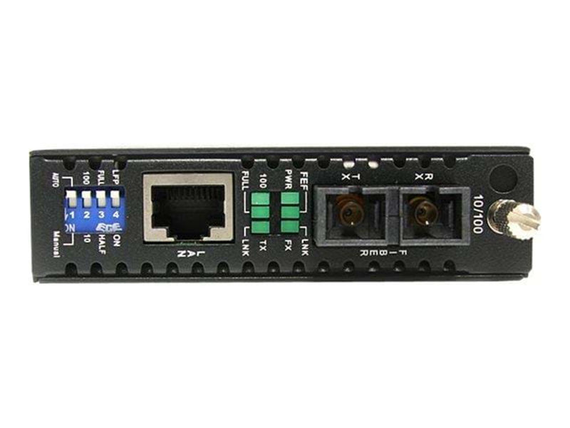 StarTech.com 10/100 Mbps SM Fiber Media Konverter SC 30 km