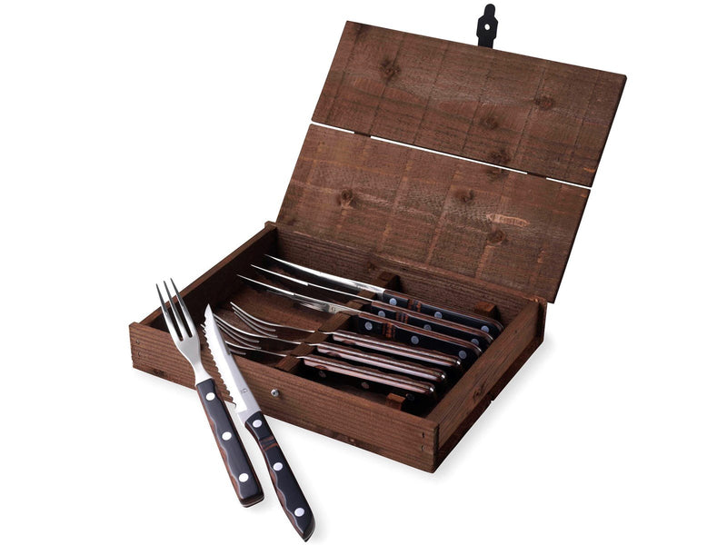 Gense Old Farmer Classic steak/grill cutlery 8 pcs