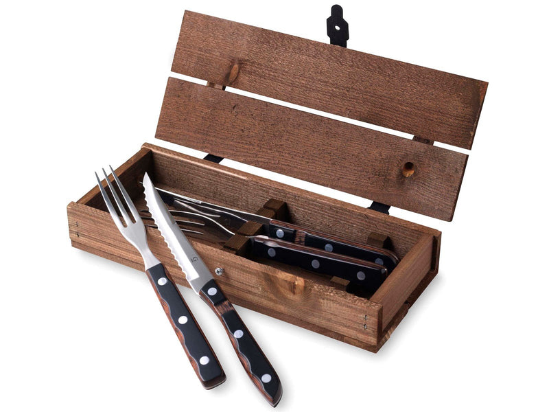 Gense Old Farmer Classic steak/grill cutlery 4 pcs