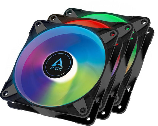 Arctic P12 PWM PST ARGB 0dB (3er-Pack) - 120 mm