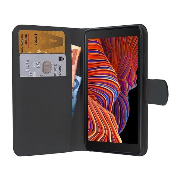 PEDEA Bookstyle Schutzhülle für Samsung Galaxy Xcover 5 (Schwarz)