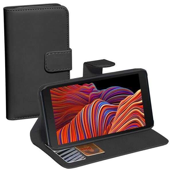 PEDEA Bookstyle Schutzhülle für Samsung Galaxy Xcover 5 (Schwarz)