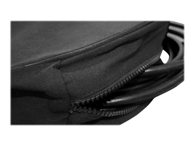 Deltaco E-Charge storage case nylon zipper blac