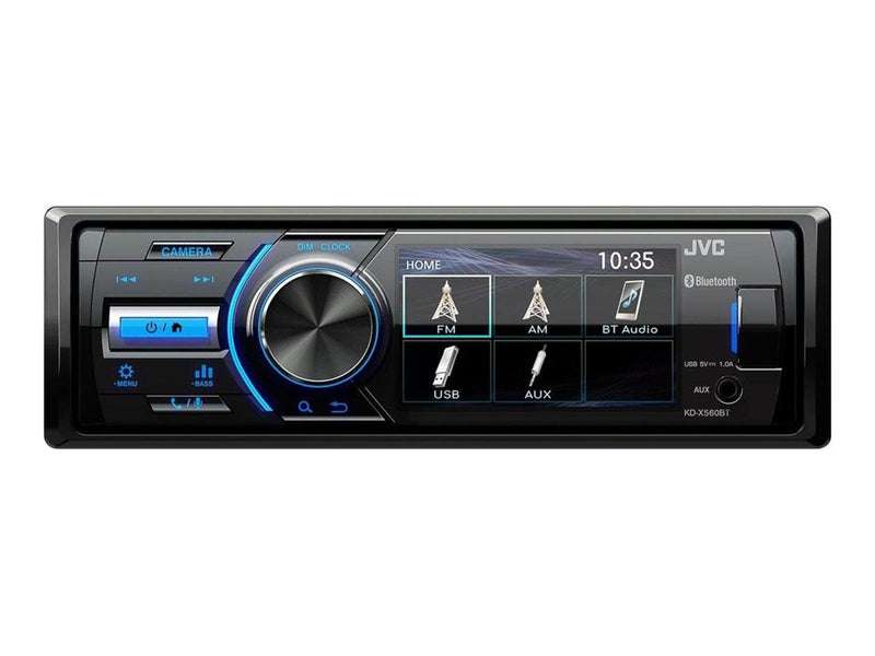 JVC KD-X560BT - digital receiver - display 3" - in-dash unit - Full-DIN