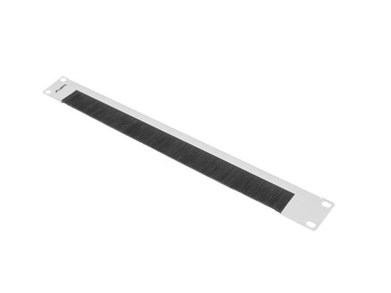 Lanberg AK-1103-S 19" Brush Panel 1U Grey
