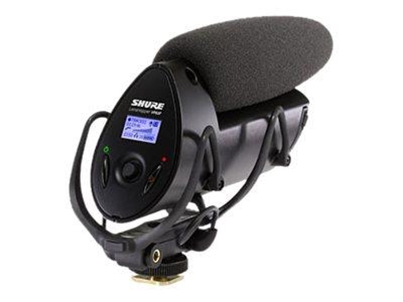 Shure CAMERA MOUNT SHOTGUN MIC FLASH RECORDER