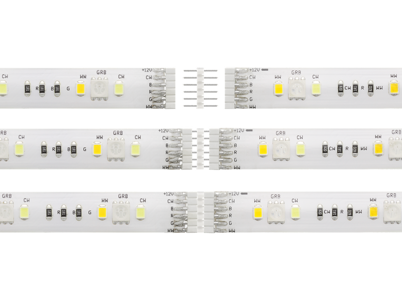Deltaco SMART HOME LED strip extension 1m RGB 2700K-6500K 6-pin fits SH-LS3M white