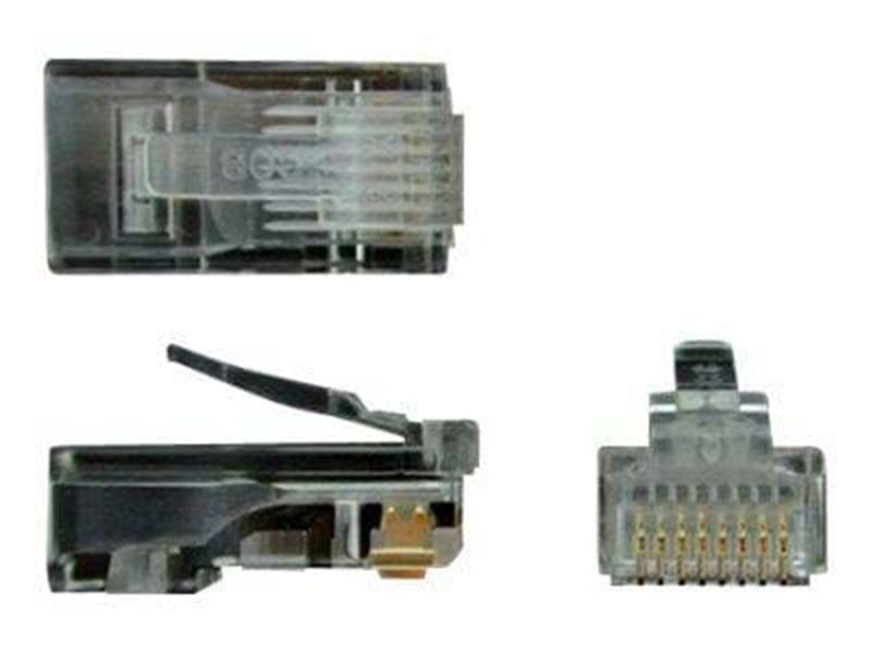 StarTech.com Cat5e RJ45 Stranded Modular Plug Connectors - 0 cm