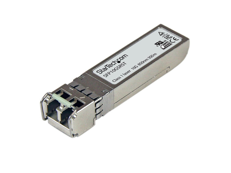 StarTech.com Cisco Compatible 10GBase-SR SFP+ Fiber Transceiver Modul 850nm MM LC w/DDM