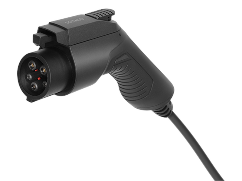 Deltaco e-Charge kabel type 2 til type 1 1 fase 16A 7m
