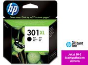 HP Original 301XL Druckerpatrone - schwarz (CH563EE)