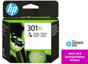HP Original 301XL Druckerpatrone - cyan, magenta, gelb (CH564EE)