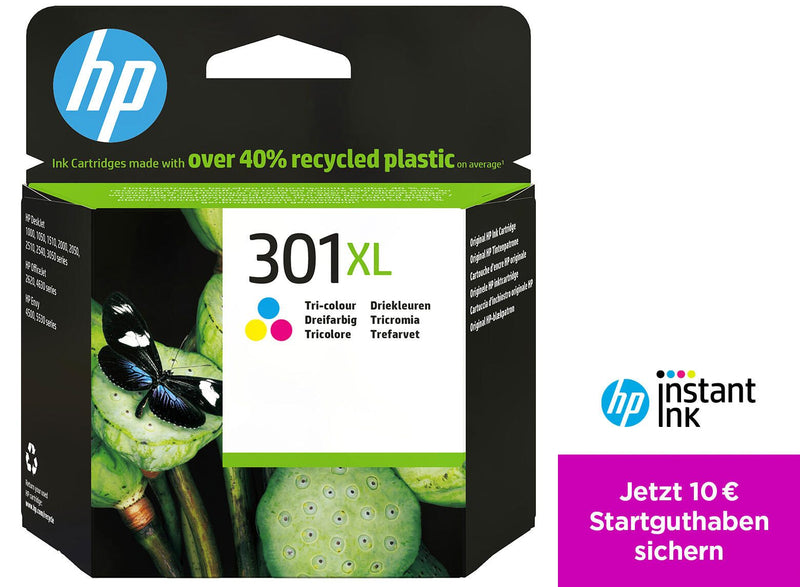 HP Original 301XL Druckerpatrone - cyan, magenta, gelb (CH564EE)