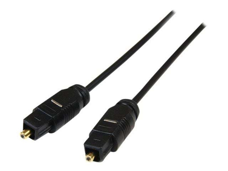 StarTech.com Thin Toslink Digital Optical SPDIF Audio Kabel