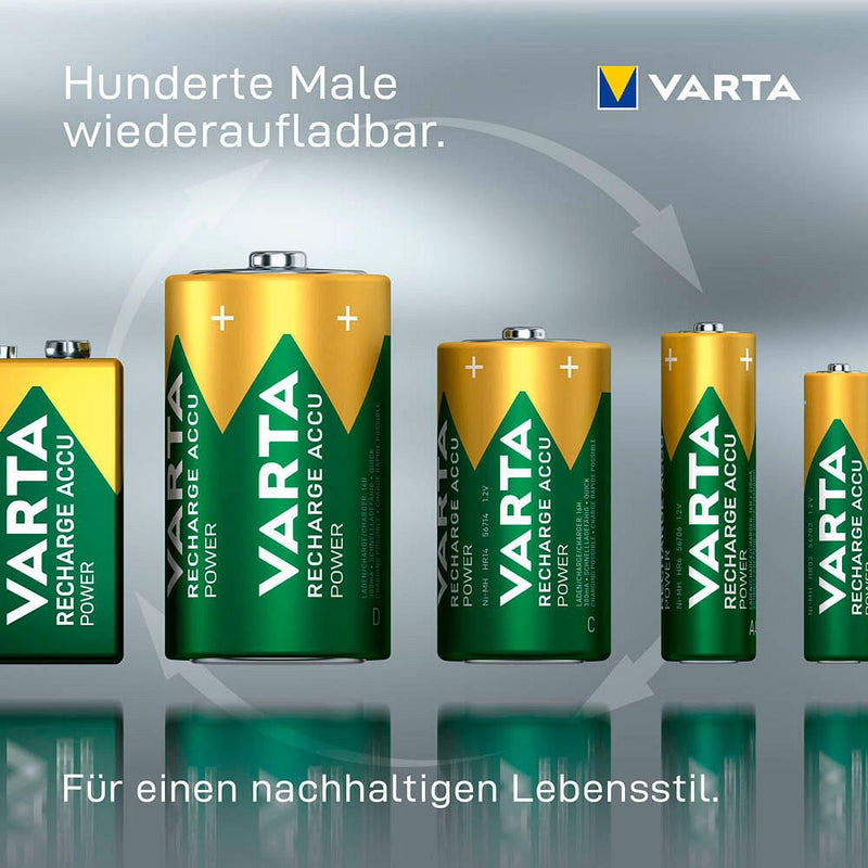 VARTA Akku RECHARGE ACCU Power Mignon AA 2.100 mAh - 4 Stück