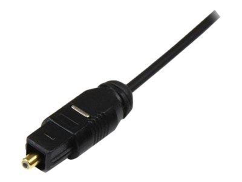 StarTech.com Thin Toslink Digital Optical SPDIF Audio Kabel