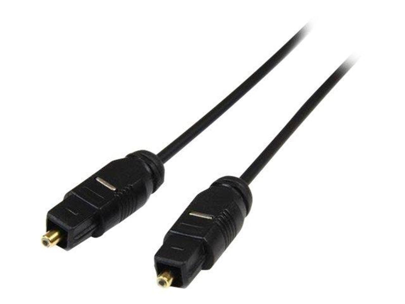 StarTech.com Thin Toslink Digital Optical SPDIF Audio Kabel