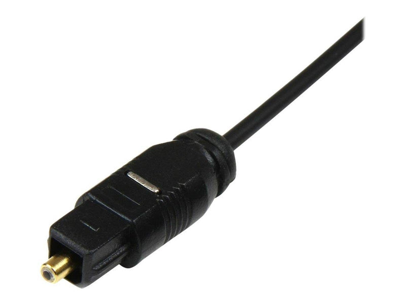 StarTech.com Thin Toslink Digital Optical SPDIF Audio Kabel