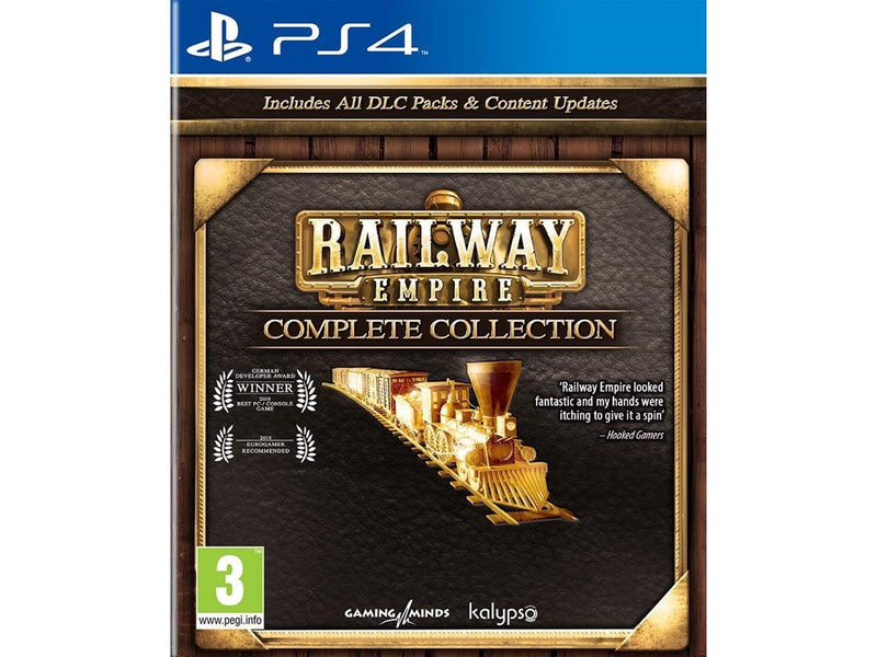 Railway Empire - Complete Collection - Sony PlayStation 4 - Simulator - PEGI 3