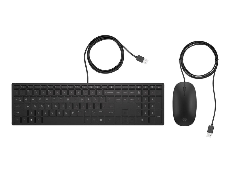 HP Pavilion 400 - Tastatur & Maus Set - Schwarz