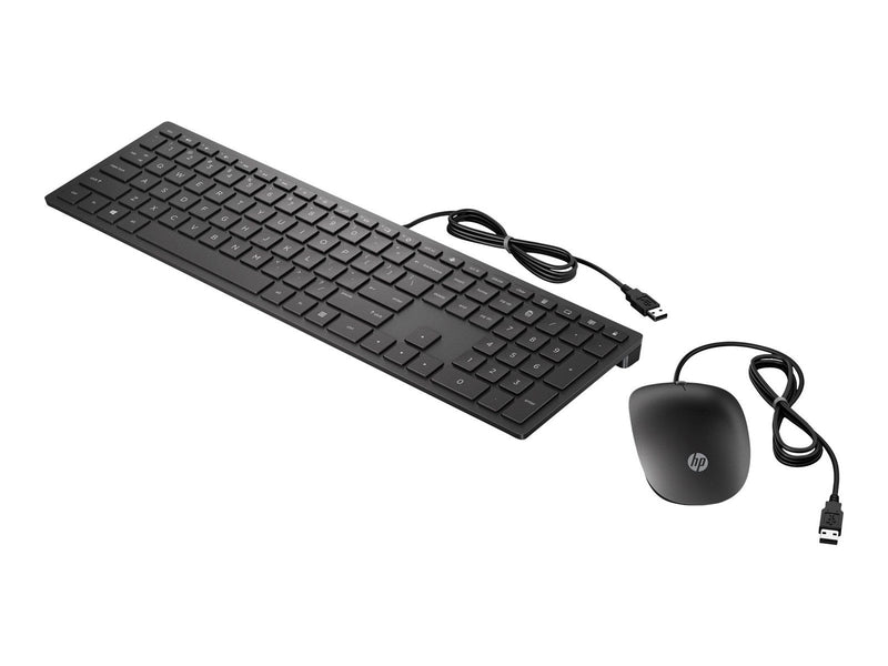 HP Pavilion 400 - Tastatur & Maus Set - Schwarz