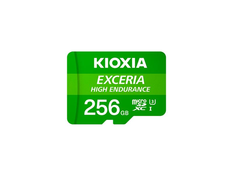 Kioxia EXCERIA High Endurance MicroSD/SD - 100MB/s - 256GB