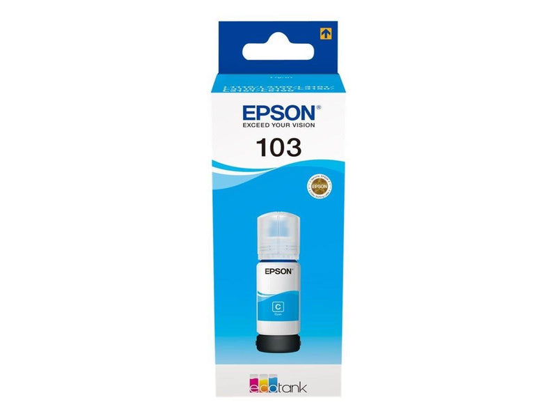 Epson 103 - cyan - original - ink refill - Nachfülltinte Cyan