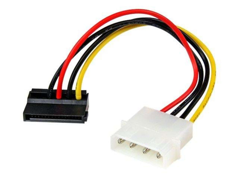 StarTech.com 4 Pin Molex zu Left Angle SATA Strom Kabel Adapter