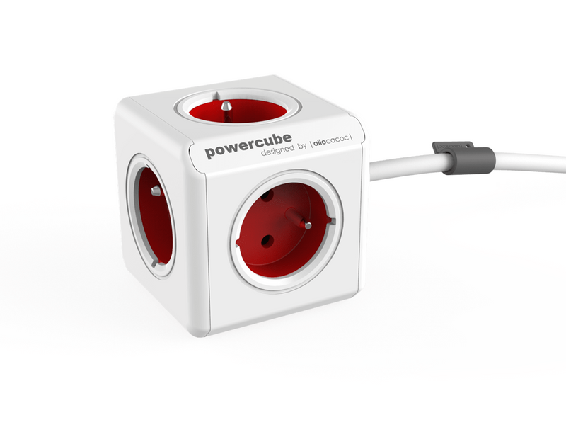PowerCube Extended 1.5 meter (Type E) - Red