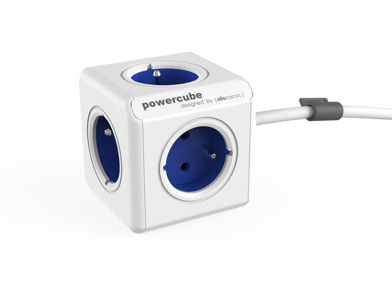 PowerCube Extended 1.5 meter (Type E) - Blue