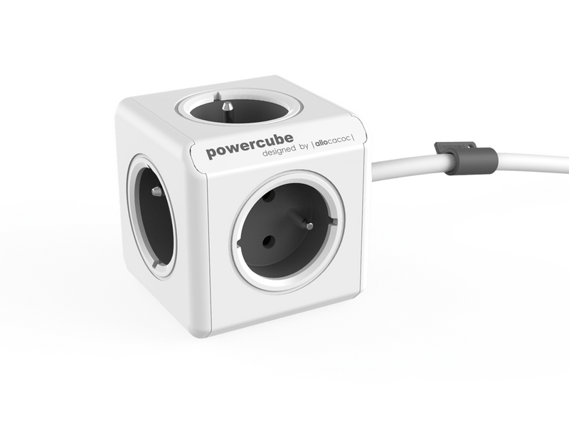 PowerCube Extended 1.5 meter (Type E) - Grey