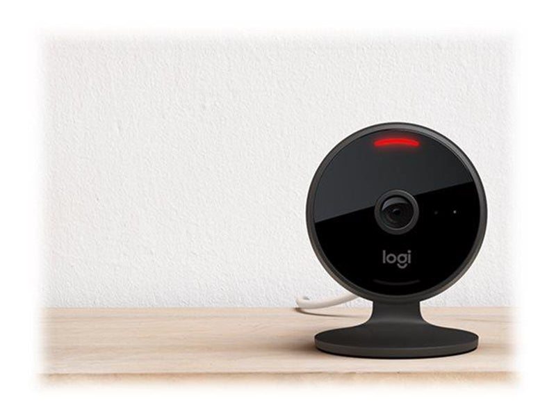 Logitech Circle View Camera Apple HomeKit-enabled wired security camera with best-in-class  TrueView video