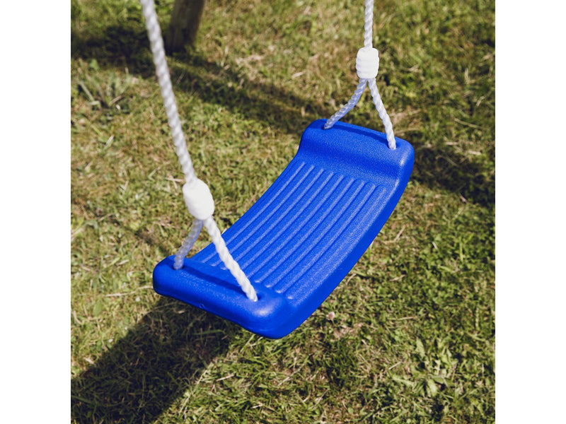 Nordic Play Swing seat w/ rope blue