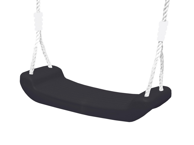 Nordic Play Swing seat w/ rope black