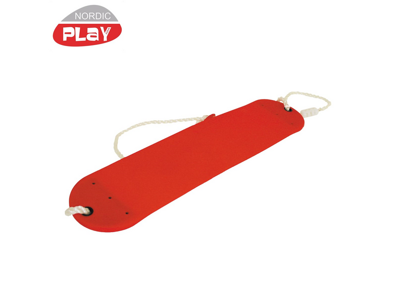 Nordic Play Soft swing with rope red