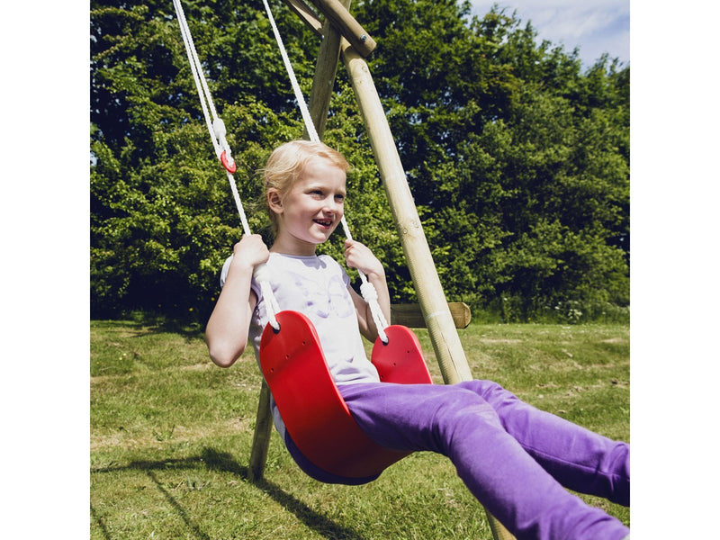 Nordic Play Soft swing with rope red