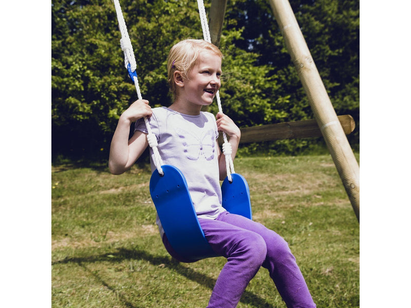 Nordic Play Soft swing with rope blue