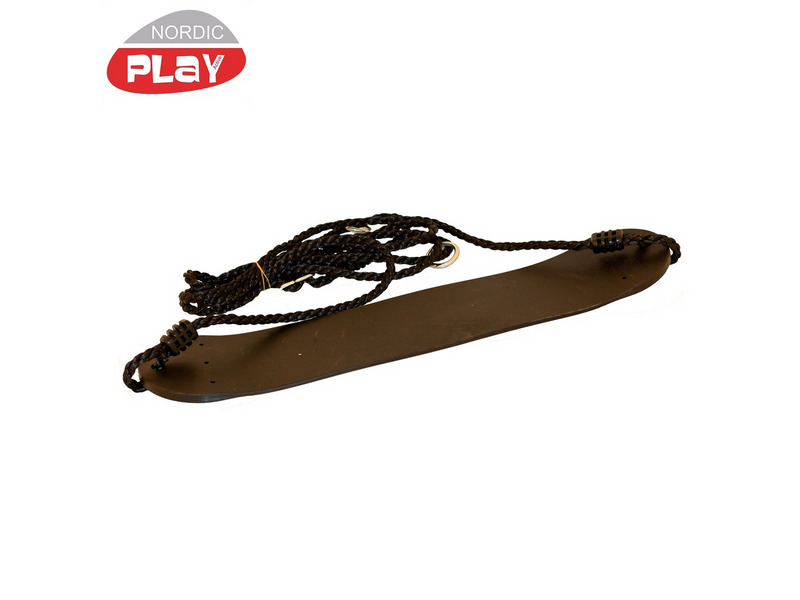Nordic Play soft swing black with black rope