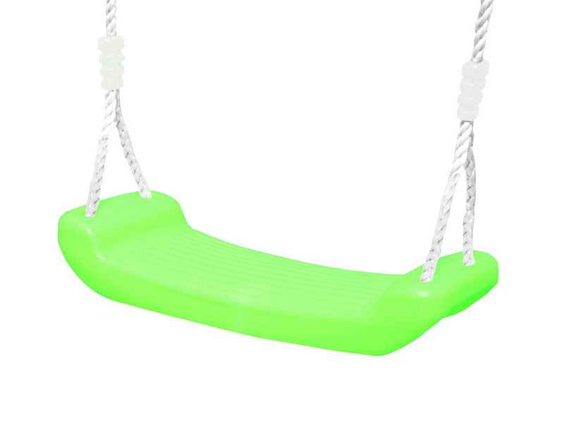 Nordic Play Swing seat w/ rope lime