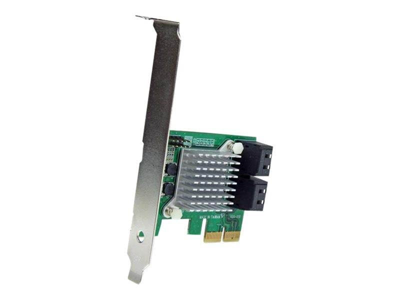 StarTech.com 4 Port PCI Express SATA III 6Gbps RAID Kontroller Card mit Heatsink