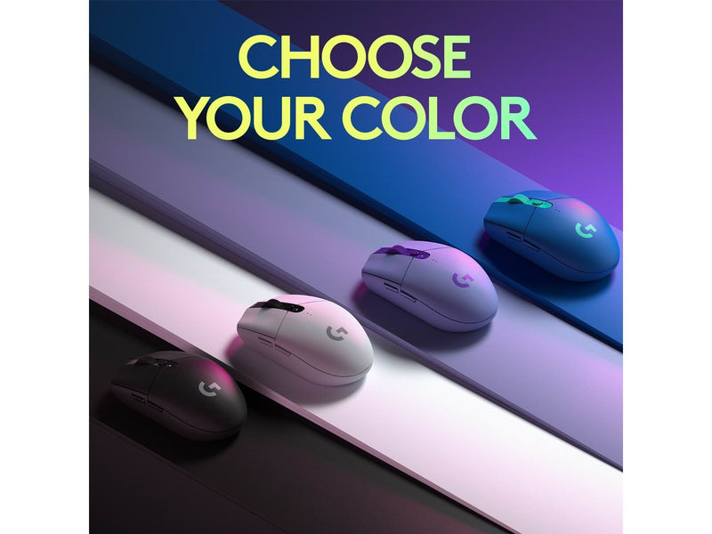 Logitech G305 LIGHTSPEED - Blue - Gaming Maus (Blau mit RGB)