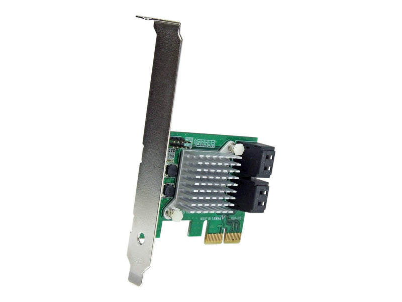 StarTech.com 4 Port PCI Express SATA III 6Gbps RAID Kontroller Card mit Heatsink