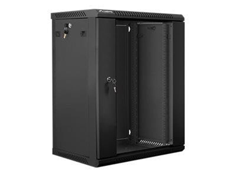 Lanberg WF01-6415-10B - 15U - Wall Mount Rack Cabinet