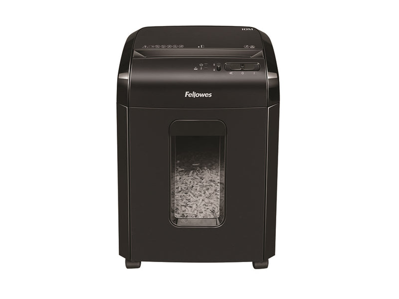 Fellowes Powershred® 10M Mikroschnitt Aktenvernichter