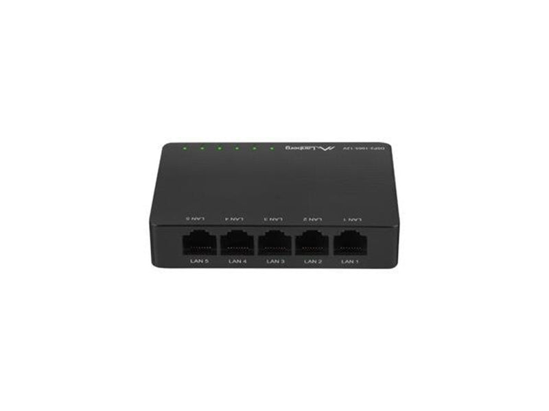 Lanberg DSP2-1005-12V 5-Port Gigabit Ethernet Unmanaged Switch