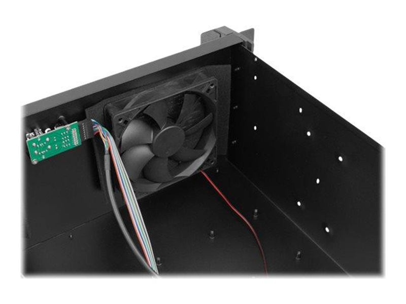 Lanberg - rack-mountable - 4U - ATX - Gehäuse - Server (Rack) - Schwarz