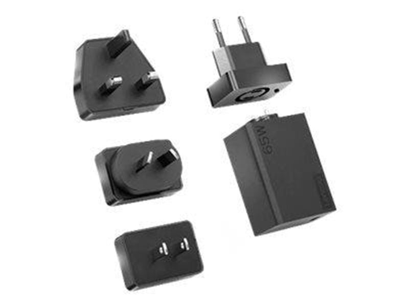 Lenovo 65W USB-C Travel Adapter - power adapter - 65 Watt