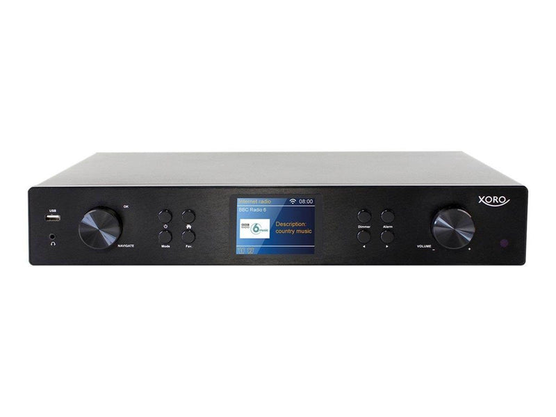 Xoro HFT 440 Internet Radio DAB+ FM.Wlan.BT.DLN - Netzwerk-Audioplayer / DAB-Radiotuner